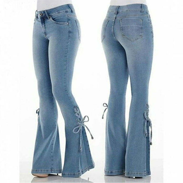 【KnuthMarf】bell bottom denim pants-xs bell bottom denim pants(unisex)/cinnamon | KNUTH MARF