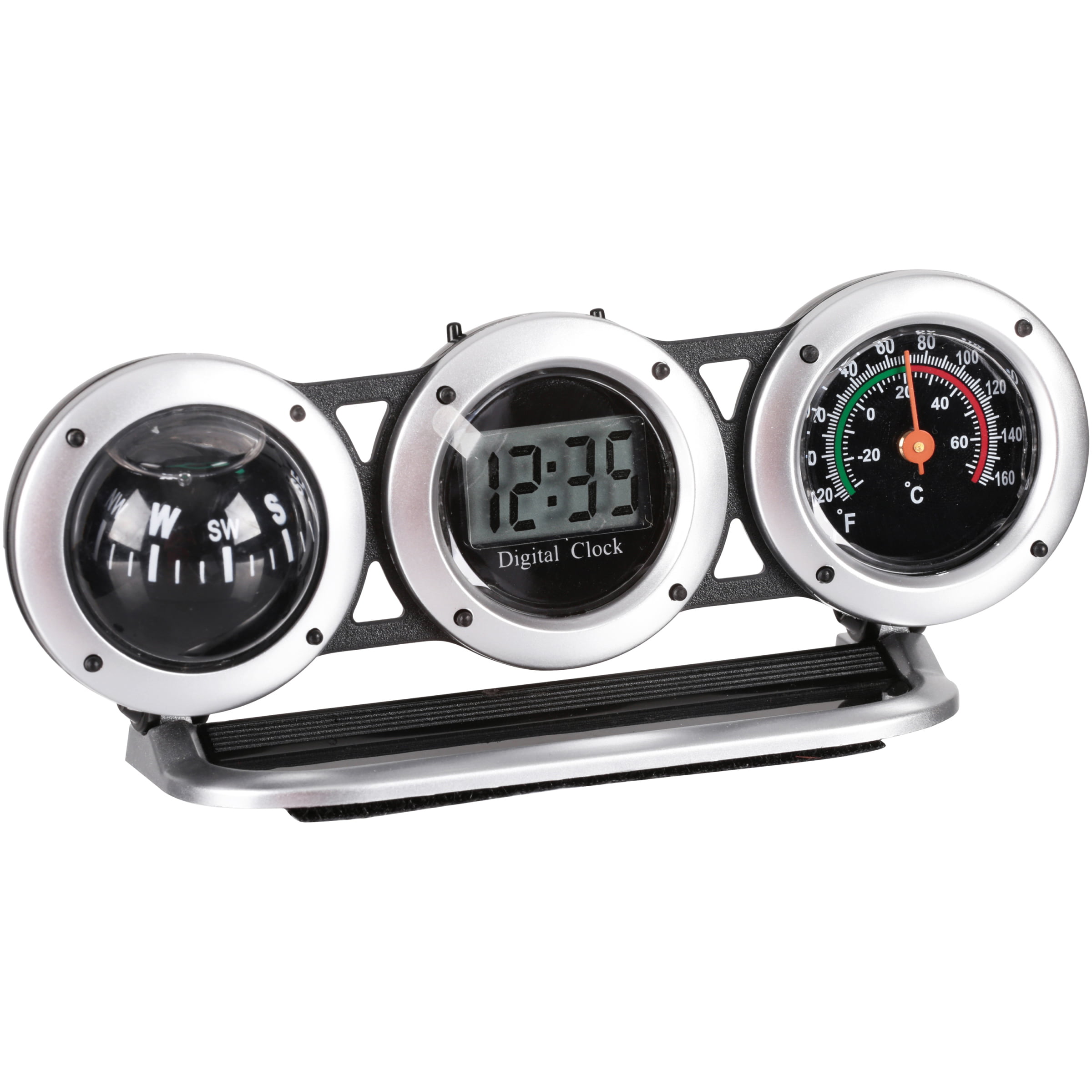 Bell Automotive Products R-A-M Clock/Compass/Thermometer, 9187265