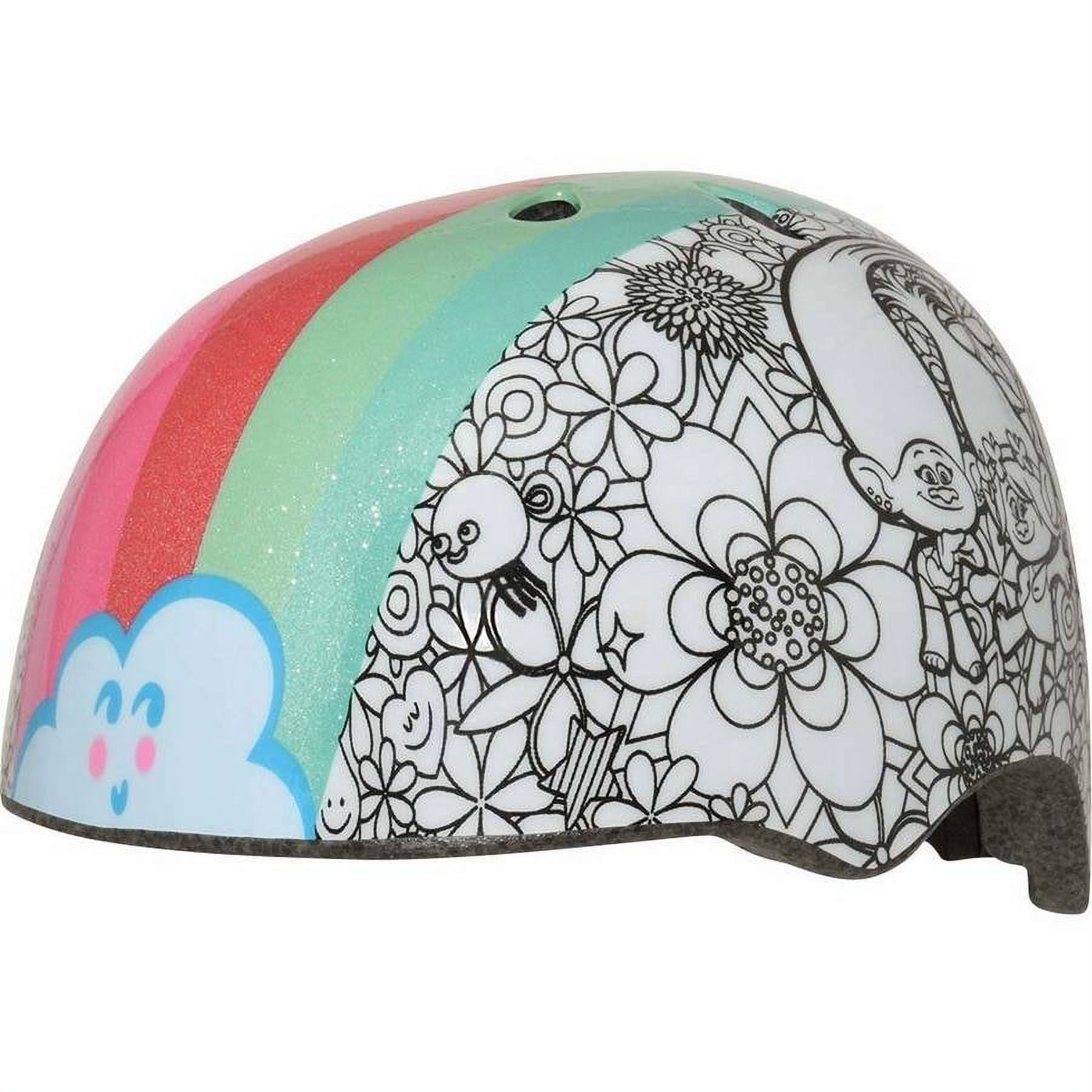 Bell Dreamworks Trolls Rainbow Hair Color Me Multisport Helmet