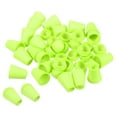 thumbnail image 1 of Bell End Stopper, Cord Rope Lock for Drawstring Bag, Light Green 100 Pack, 1 of 5