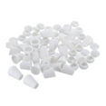 thumbnail image 1 of Bell End Stopper, Cord Rope Lock for Drawstring Bag, White 30 Pack, 1 of 5