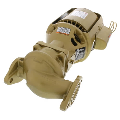 Bell & Gossett Series 100 AB 1/12 HP 115V 33 GPM Oil Lubricated Three Piece Lead Free Bronze Circulator Pump with Bronze Impeller - 106192LF