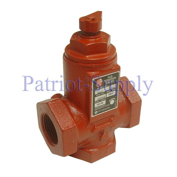 Bell & Gossett 107018 SA-1 1" NPT Cast Iron Flow Control Valve (Straight or Angle Flow Check Valve)