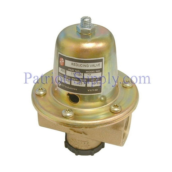 Bell & Gossett 110195LF # 7 3/4" Lead Free Water Pressure Reducing Valve (PRV) Set @ 45 PSI