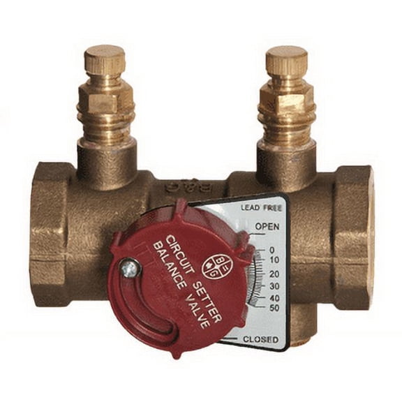 Bell & Gossett 117107LF CB-3 Circuit Setter Balance Valve, 3" (NPT), replacement for 117107