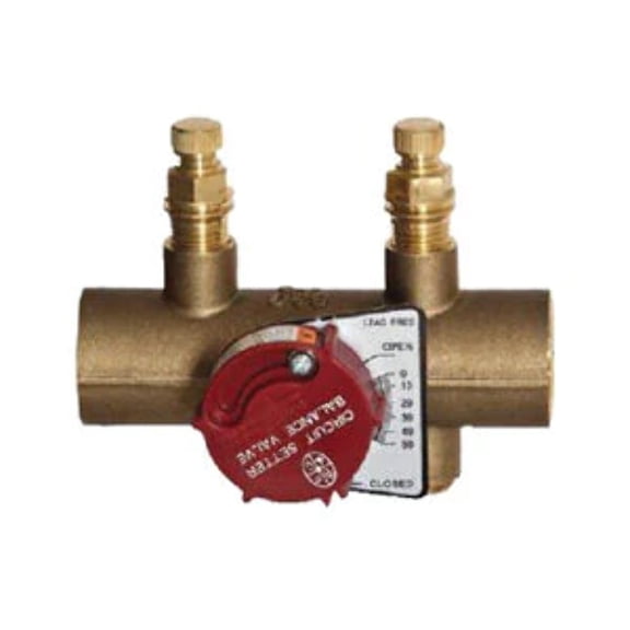 Bell Gossett 117413LF CB-3/4S Lead Free Circuit Setter Balance Valve, 3/4 (Sweat), replacement for 117413