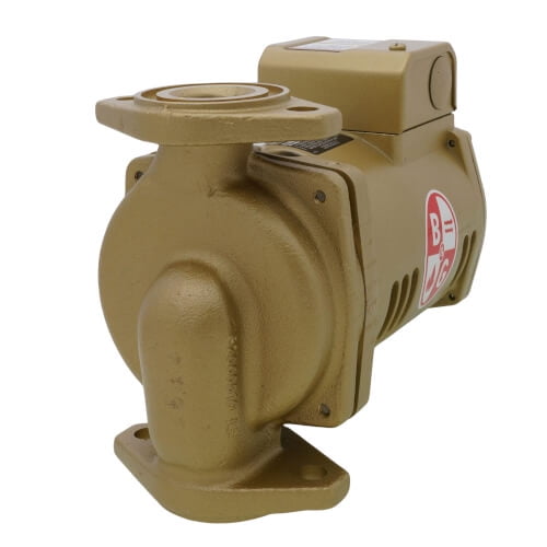 Bell & Gossett Series PL PL-36B 1/6 HP 115V 40 GPM Maintenance Free Lead Free Bronze Circulator Pump - 1BL003LF