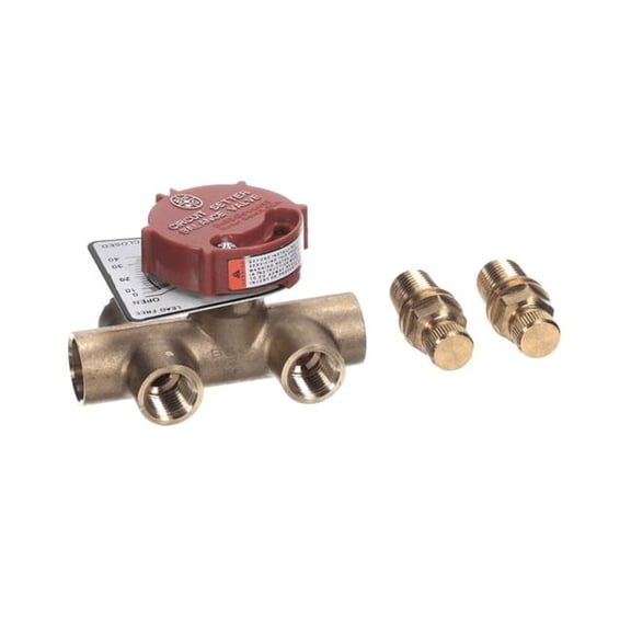 Bell & Gossett 117412LF Genuine OEM Balancing Valve - 0.5 in. Sweat, Preset Proportional System, & Brass, Circuit Setter