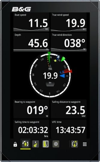 Bell & Gossett Nemesis 9" Touchscreen Sailing Display
