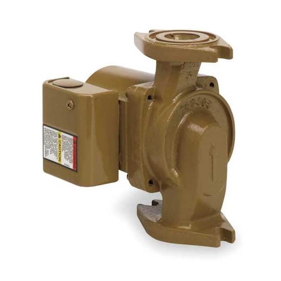 Hydronic Circulating Pump, 1/25 hp, 115V, 1 Phase, Flange Connection