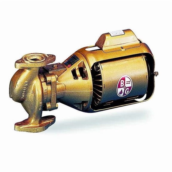 Hydronic Circulating Pump, 1/6 hp, 115V, 1 Phase, Flange Connection 102208LF