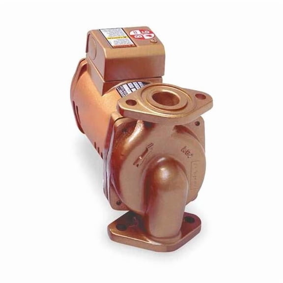 Bell & Gossett Circulating Pump,Flange,1/6hp,115VAC 1BL004LF