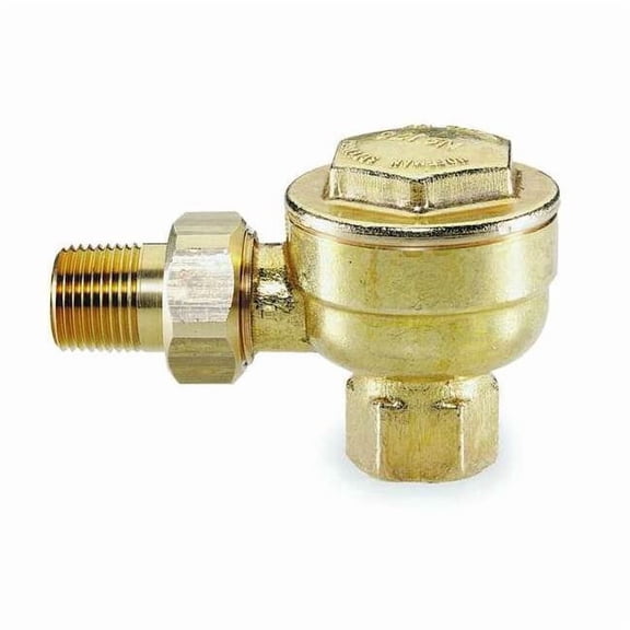 Bell & Gossett Steam Trap,25 psi,Brass,1/2 in,2 Ports 17-C-A-2-25