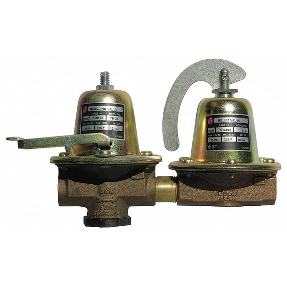 Bell & Gossett Water Pressure Reducing Valve,1/2 In. F-3