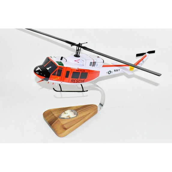 Bell® HH-1N Huey, NAS Fallon HH-1N SAR, 16" Mahogany Scale Model