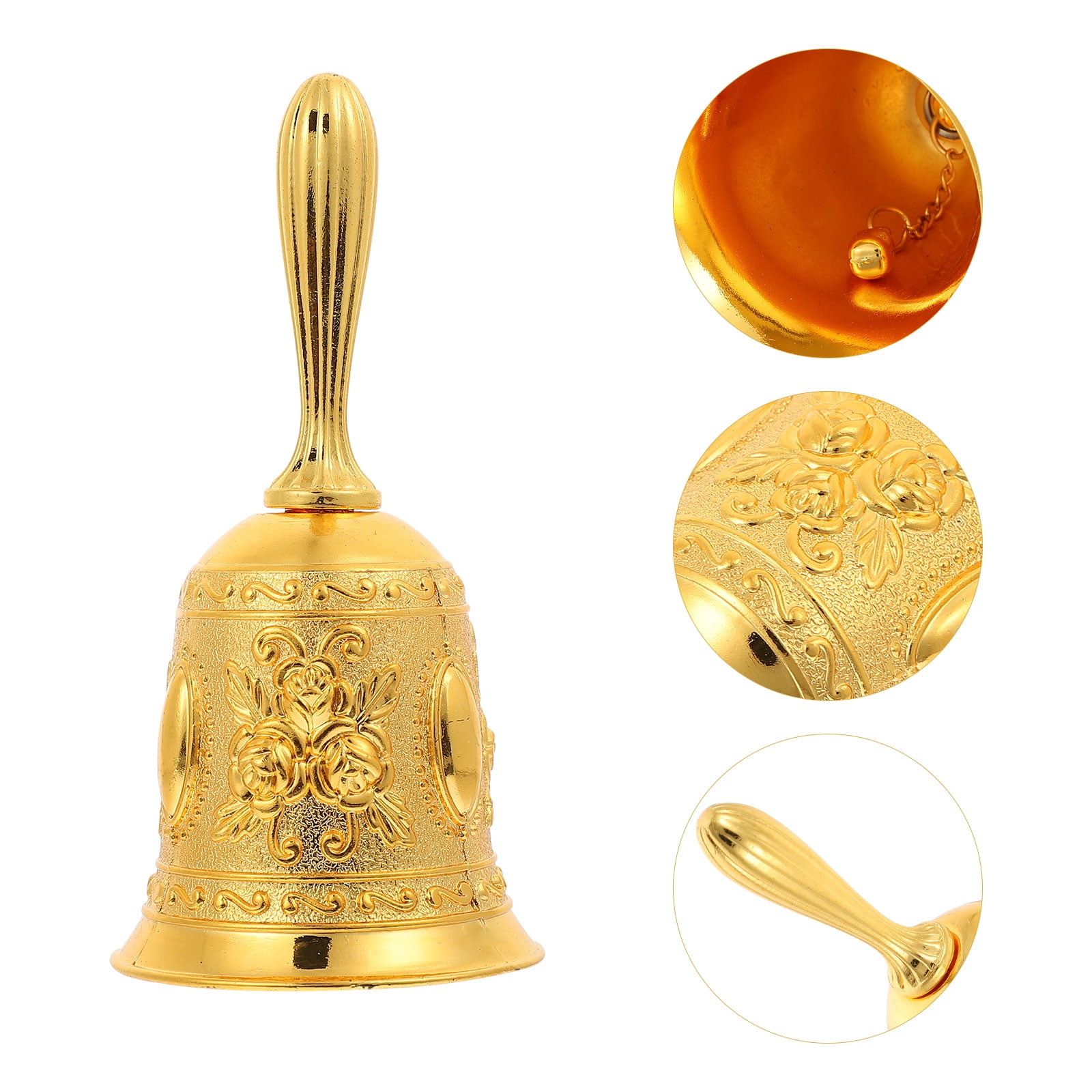 Bell Hand Bell Call Metal Restaurant Bells Service Table Jingle Bells