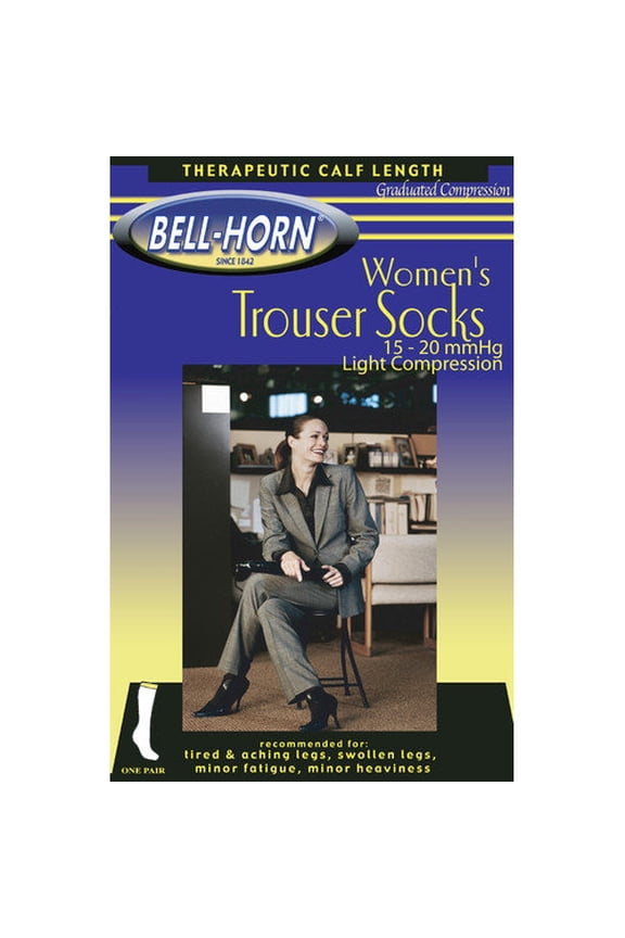 Bell-Horn Women's 15-20 mmHg Diamond Sock