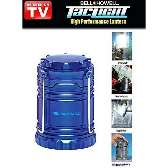 Bell + Howell 1454 Taclight Lantern Portable LED Torch Blue