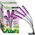 thumbnail image 1 of Bell+Howell Bionic Grow Light for Indoor Plants 4 Heads Flexible Growing Lamp with 8 Brightness Settings, 3 Light Modes Including Full Spectrum UV Light Growing Plant Light As Seen On TV, 1 of 10