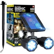 Bell + Howell Bionic Spotlight Duo Solar Power Outdoor Motion Sensor 500 Lumen LED Security Light