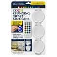 thumbnail image 1 of Bell+Howell Color Changing Swivel LED Lights Under Cabinet Lights 3 Pcs, 1 of 10