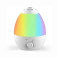 thumbnail image 1 of Bell + Howell Cool Ultrasonic Humidifier with XL 1 Gallon Capacity, Built In Aroma Diffuser, 7 Color Changing Nightlight, 1 of 7