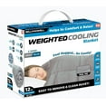 Bell + Howell Cooling Weighted Blanket, Full/Queen, 12 lbs