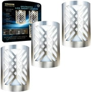 Bell+Howell Decorative LED Night Light Plug-in Smart Dusk to Dawn Sensor, Auto On/Off Night Lights-3 Pcs