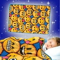 Bell+Howell Kids 7 Lb. Weighted Blanket Emoji, Snuggle Therapy