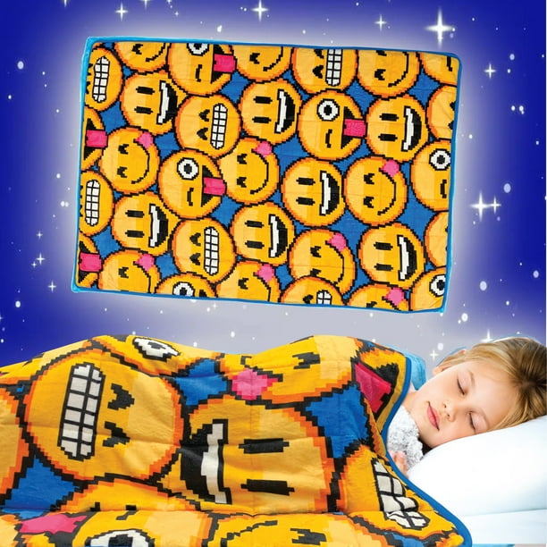 Bell+Howell Kids 7 Lb. Weighted Blanket Emoji