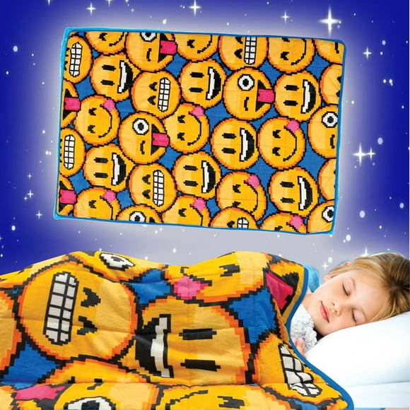 Kids Weighted Blanket 7lb Soft and Breathable Kids Sleep Blanket with Glass Beads, for Calming and Sleeping 36x48 inches