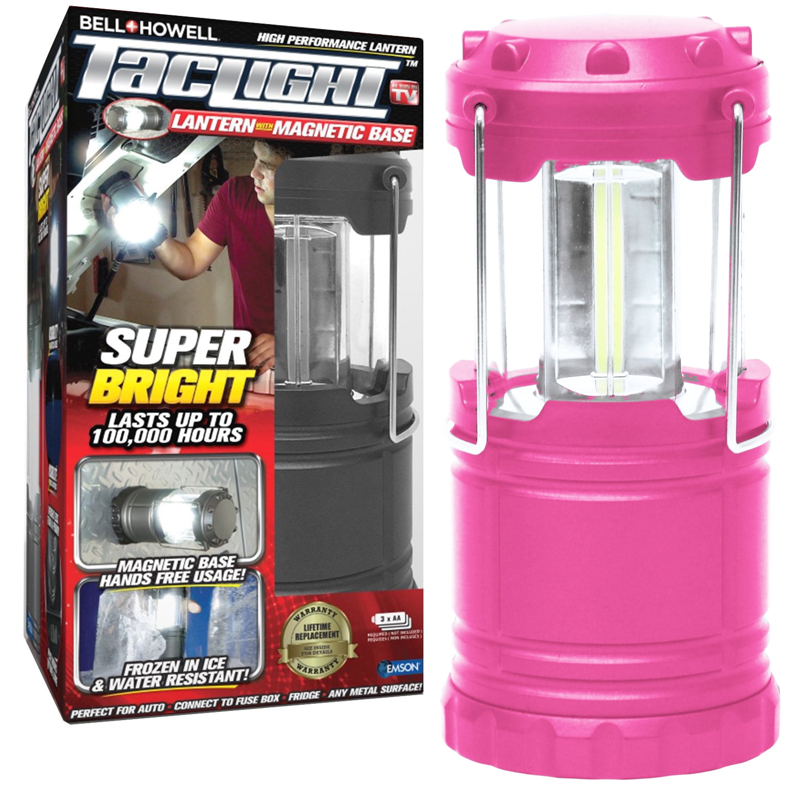 Bell + Howell 4-pack Warm Light Portable Lantern - 22642642