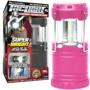 Bell + Howell LED TacLight Lantern, Ultra Bright Military Tough Tactical Lantern, Great for Camping Outdoors or Power Outages, Pink - As Seen On TV