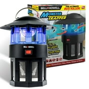 Bell+Howell Monster Trapper Bug Zapper Fly Trap Fly Catcher UV Light Vacuum Fan Attracts Insects As Seen On TV