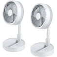 thumbnail image 1 of Bell+Howell My Foldaway Fan Rechargeable Fan Ultra Lightweight Portable Compact Extendable to 4 Feet High with 3 Speed Modes As Seen On TV, 1 of 6