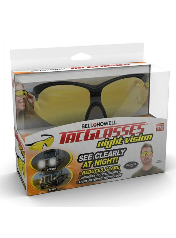 Bell + Howell Night Vision TacGlasses, Special Ops with Anti Reflective Coating
