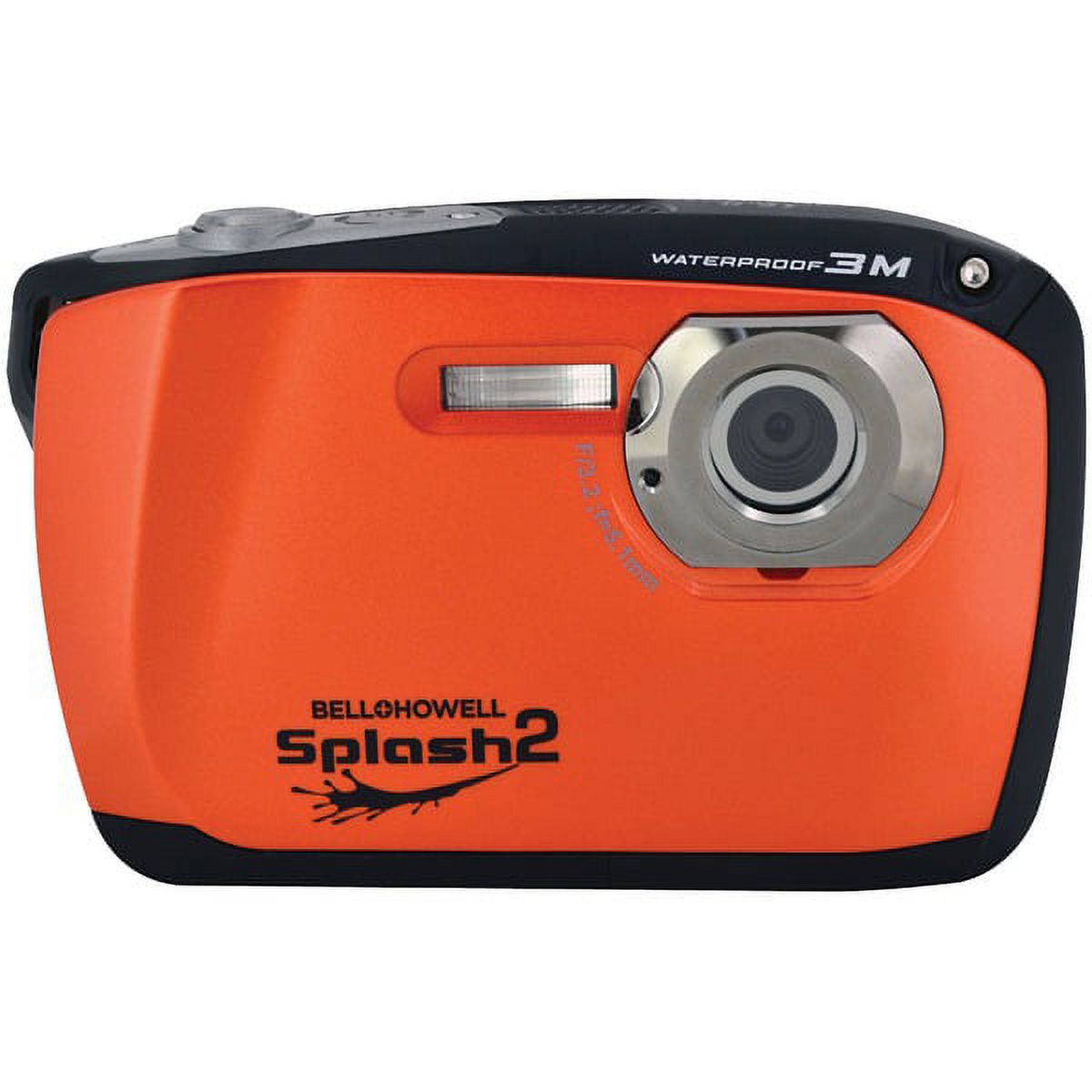 Bell+Howell Orange Splash2 WP16 Digital Camera with 16 Megapixels and 4x Digital Zoom - image 1 of 3