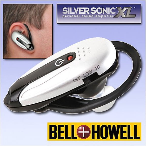 Bell & Howell Silver Sonic XL Personal Sound Amplifier