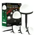 thumbnail image 1 of Bell+Howell Solar Pathway Lights 4 Pack IP65 Waterproof Solar Lights Outdoor, Auto On/Off Garden. Landscape Lighting, White Path, Powered for Yard Driveway Walkway Patio Lawn, 1 of 7