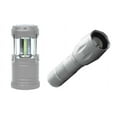 thumbnail image 1 of Bell + Howell Taclight Flashlight and Lantern Ultimate Camping Bundle – As Seen on TV! Silver, 1 of 3