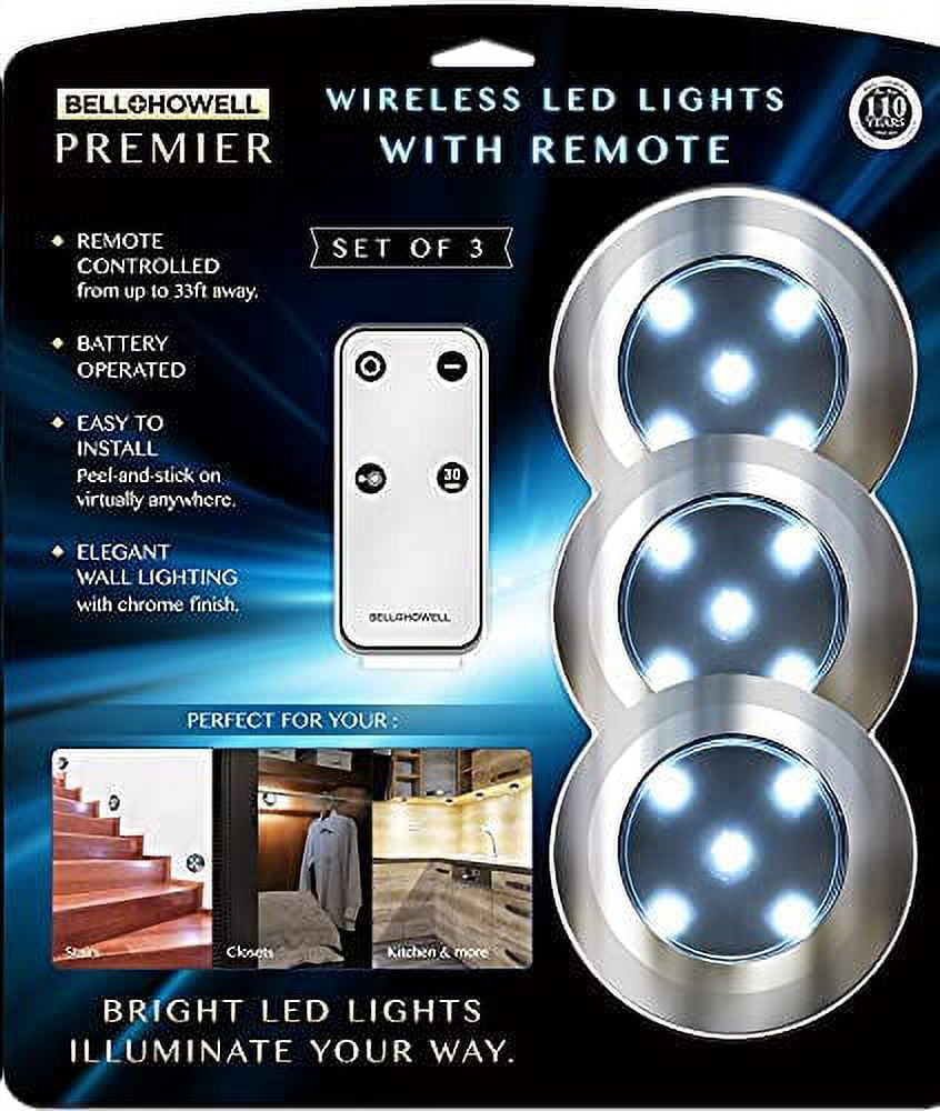 Bell Howell Wireless LED Night Light Auto On Off Night Lights 3