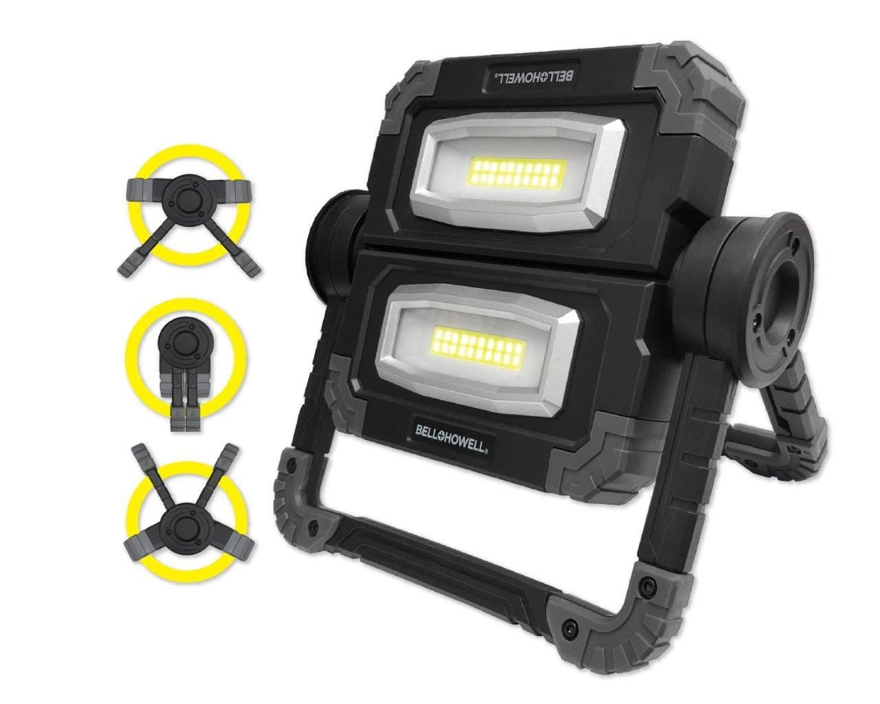 Bell + Howell Black Portable LED Standing Work Light