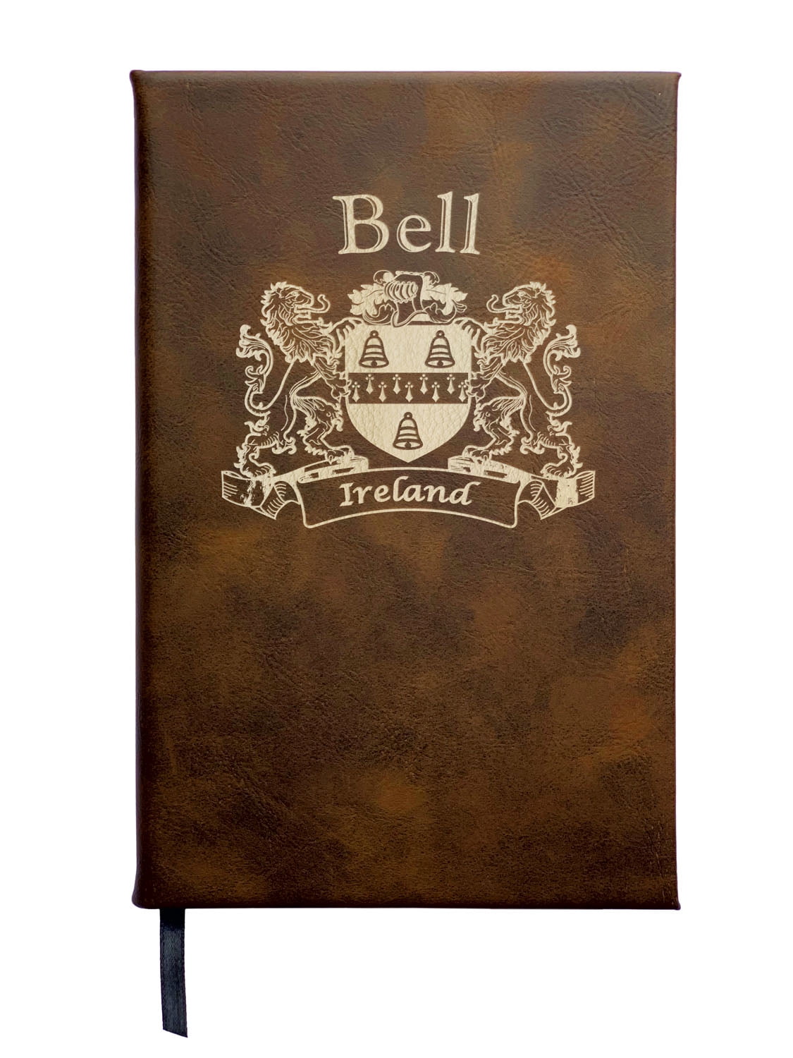 Bell Irish Coat of Arms Leather Journal