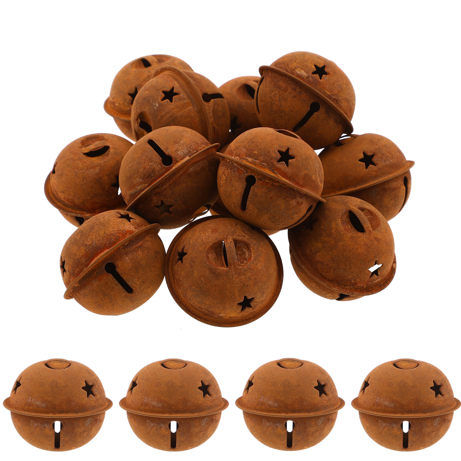 Bell Jingle Bells Hanging Metal Rusty Decoration Crafting Everyday