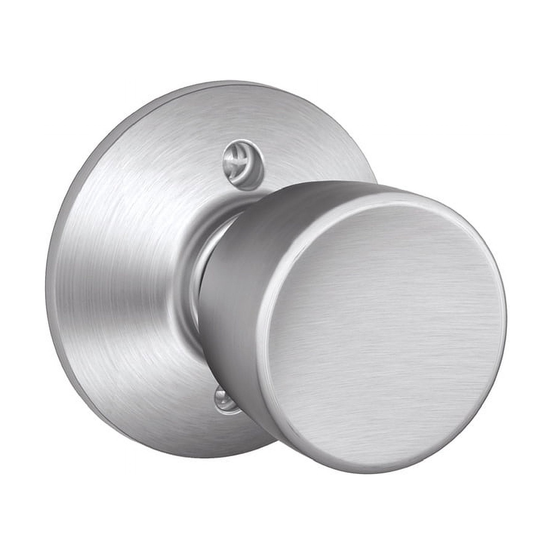 Bell Knob NonTurning Lock, Satin Chrome (F170 BEL 626)