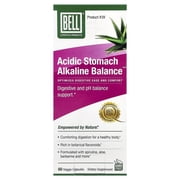 Bell Lifestyle Acidic Stomach Alkaline Balance, 60 Veggie Capsules