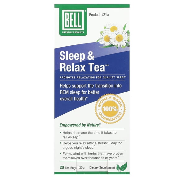 Bell Lifestyle Sleep & Relax Tea, 20 Teabags