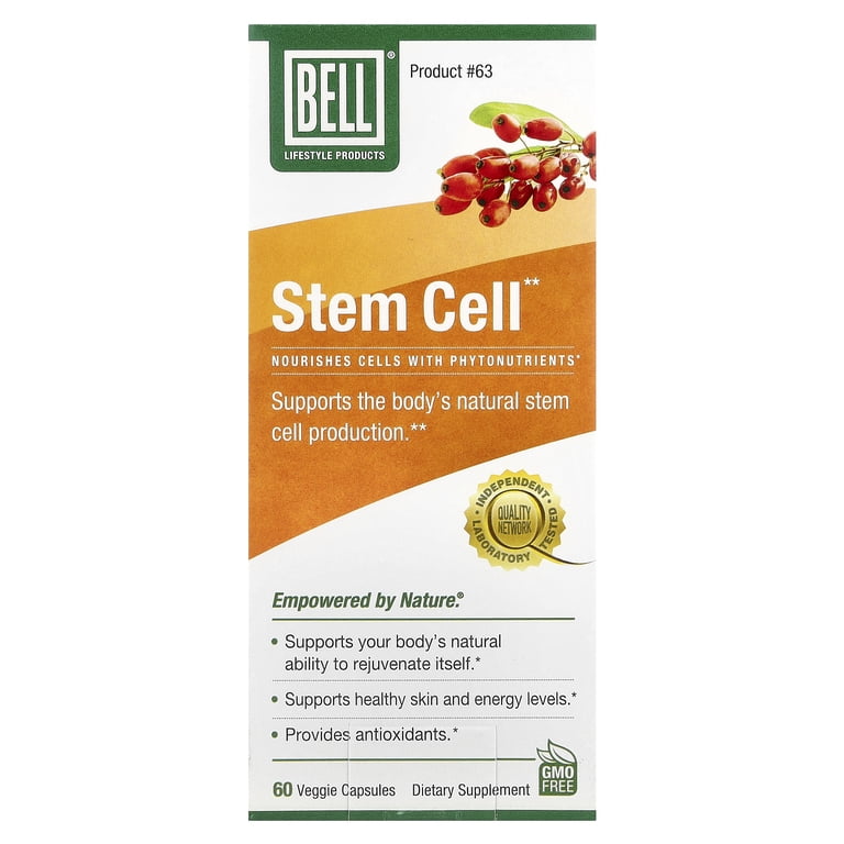 Bell Lifestyle Stem Cell Supplement, 60 Veggie Capsules - Walmart.com