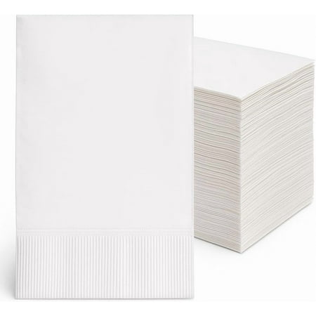 Perfect Stix White Paper Dinner Napkins – 300 Count Disposable Napkins for Parties, Events, Catering, and Everyday Use