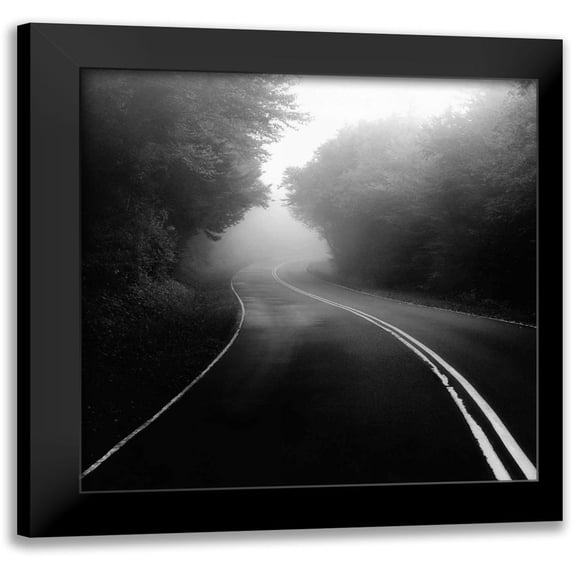 Bell, Nicholas 20x20 Black Modern Framed Museum Art Print Titled - Mountain Road